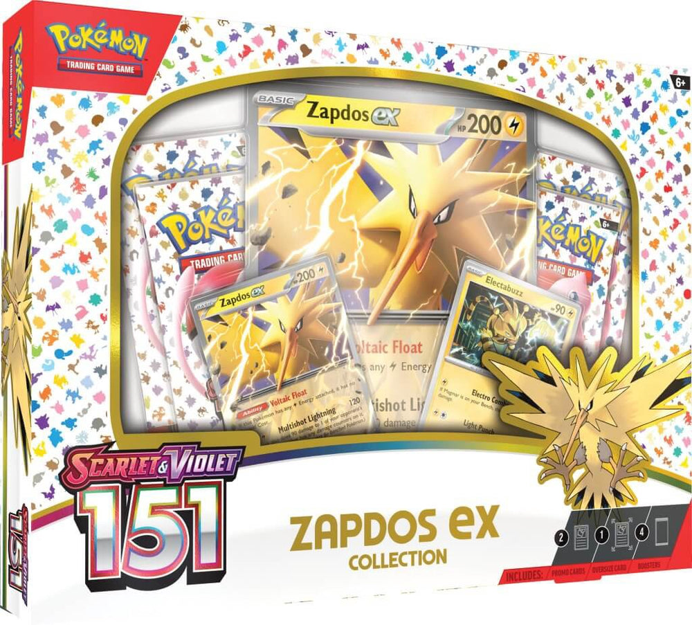 POKÉMON Scarlet & Violet 151 Collection—Zapdos ex