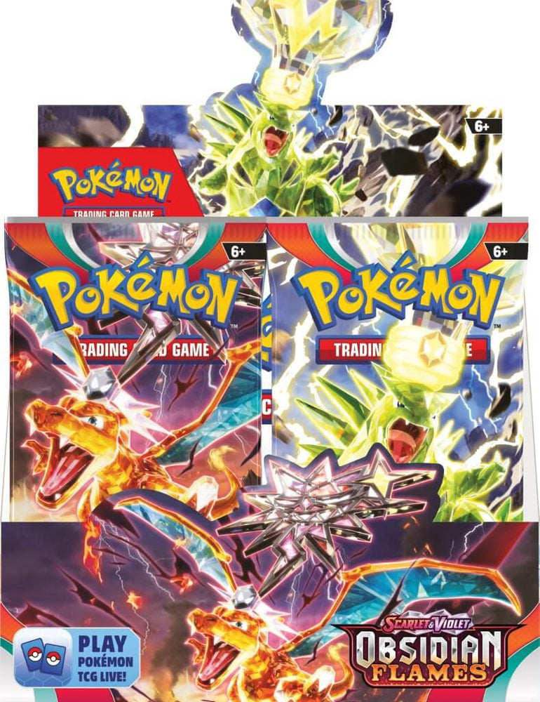 POKÉMON TCG Scarlet & Violet 3 Obsidian Flames - Booster Box