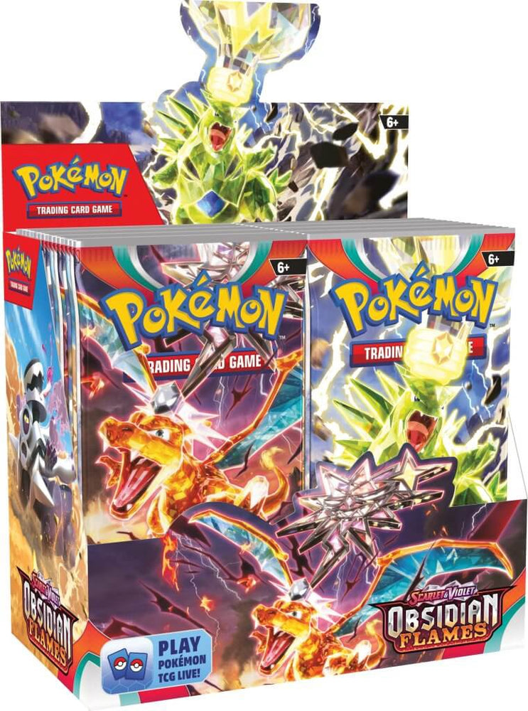 POKÉMON TCG Scarlet & Violet 3 Obsidian Flames - Booster Box