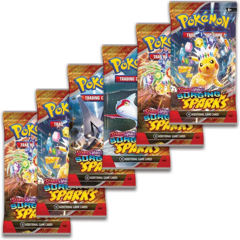 POKÉMON TCG Scarlet & Violet 8 Surging Sparks Booster Bundle