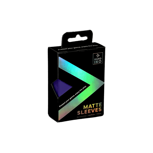 Kardiko Deck Sleeves Standard - Matte Purple (100)