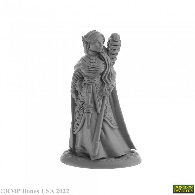 Reaper: Dungeon Dwellers: Anthanelle, Female Elf Wizard (plastic)