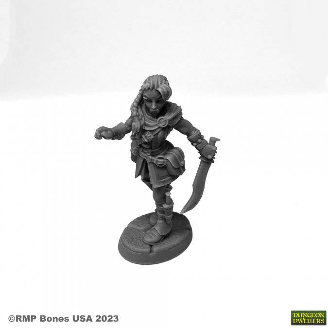 Reaper: Bones USA Dungeon Dwellers: Emrul Gozgul, Half-Orc Rogue