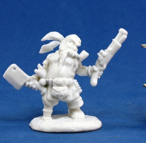 Reaper: Bones: Gruff Grimecleaver, Dwarf Pirate