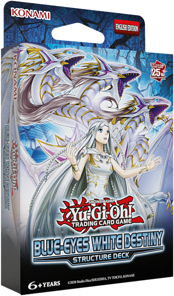 YU-GI-OH! TCG Structure Deck Blue-Eyes White Destiny REPRINT - 2025 Reprint