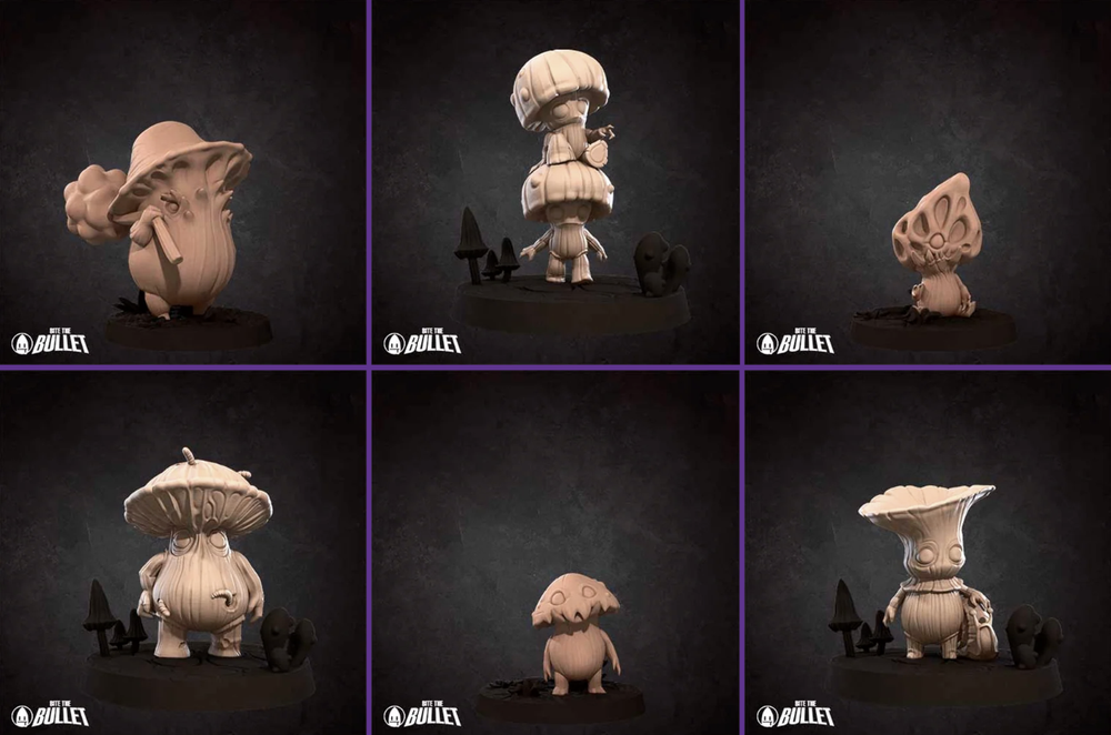 Mushroom Folk - Set A
