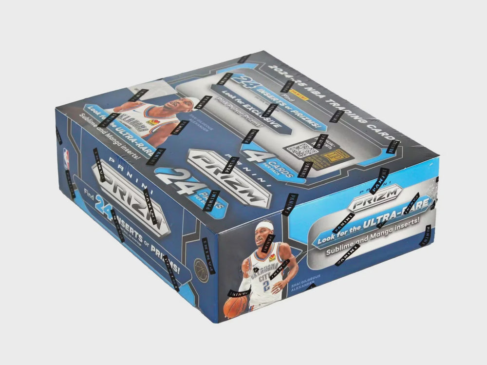 2024-2025 NBA Prizm Basketball Retail Pack (Box)