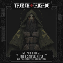 Trench Crusade: Sniper Priest with Sniper Rifle