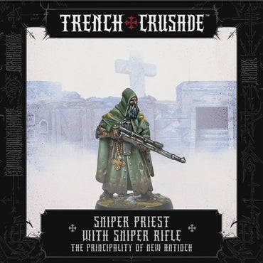 Trench Crusade: Sniper Priest with Sniper Rifle