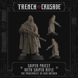Trench Crusade: Sniper Priest with Sniper Rifle