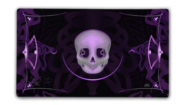 Token Forge Stitched Edge Mana Playmat - Black