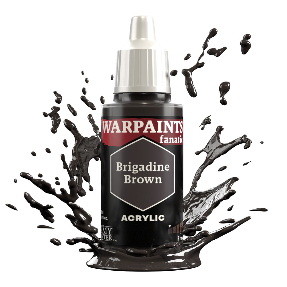 The Army Painter Warpaints Fanatic: Brigadine Brown - 18ml Acrylic Paint