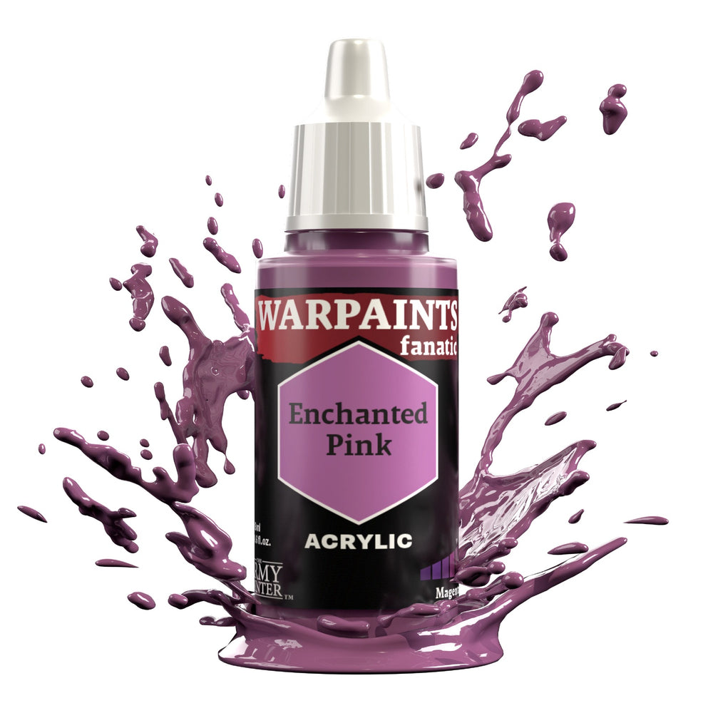 he Army Painter Warpaints Fanatic: Enchanted Pink - 18ml Acrylic Paint