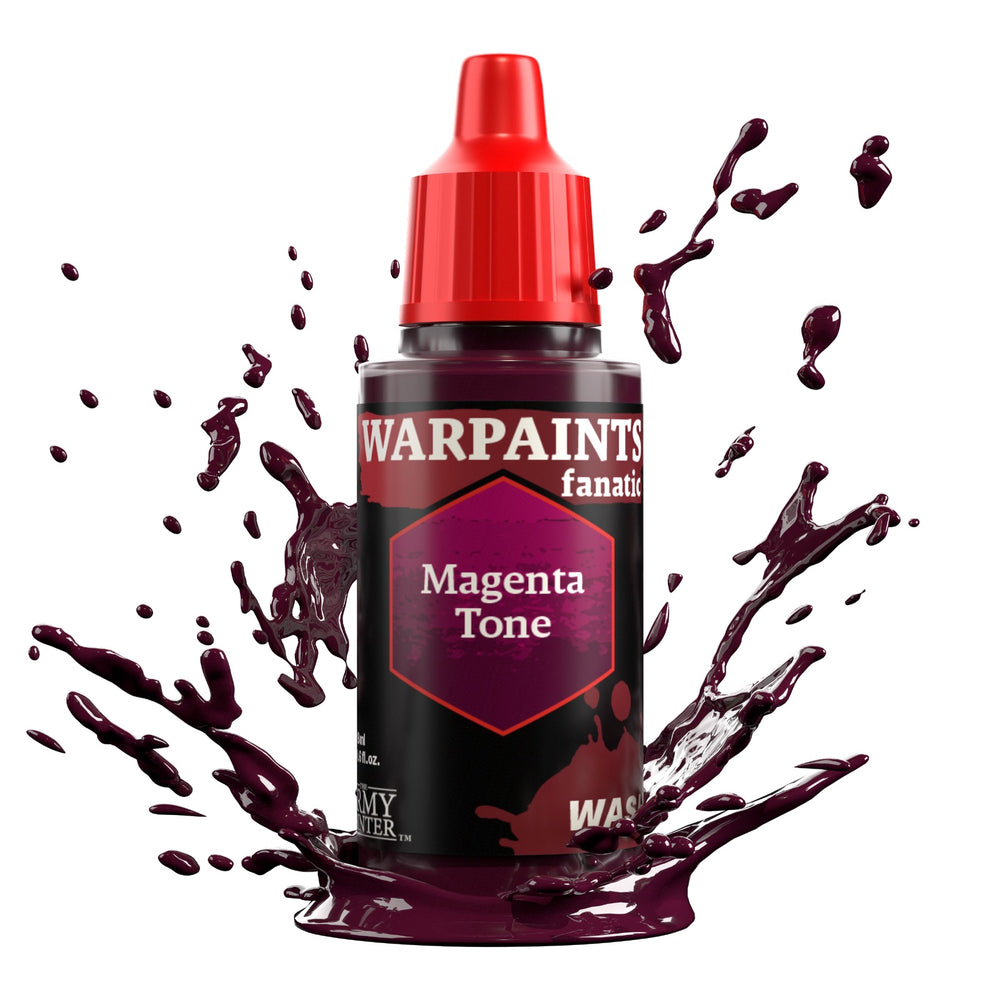 The Army Painter Warpaints Fanatic Wash: Magenta Tone - 18ml Acrylic Paint