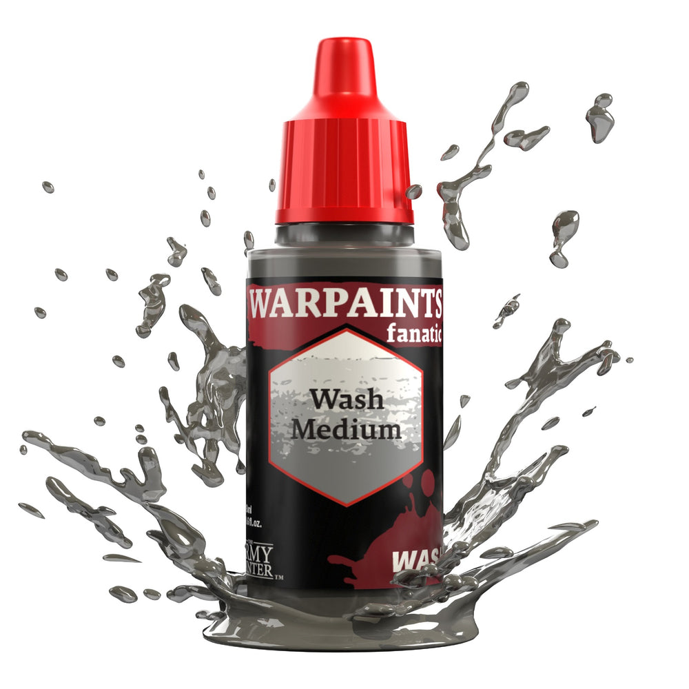 The Army Painter Warpaints Fanatic Wash: Wash Medium - 18ml Acrylic Paint