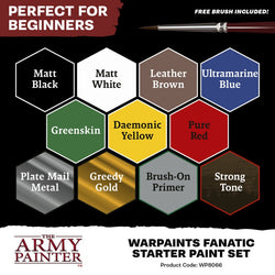 The Army Painter Warpaints Fanatic: Starter Paint Set