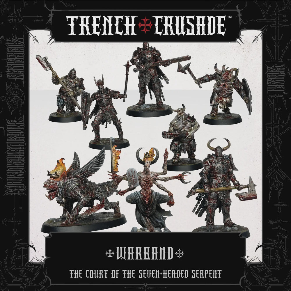 Trench Crusade: Court of the Seven Headed Serpent Warband