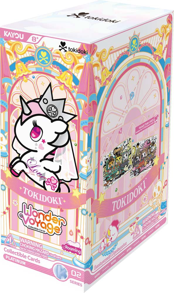 Kayou Tokidoki Wonder Voyage Collectible Trading Cards Roaming Edition Foil Pack Series 2 Booster Box