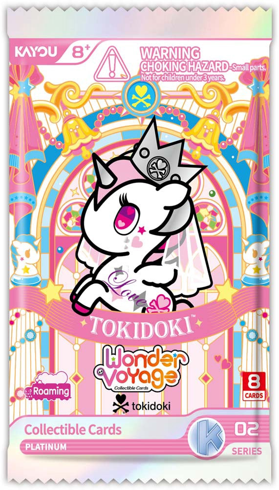 Kayou Tokidoki Wonder Voyage Collectible Trading Cards Roaming Edition Foil Pack Series 2