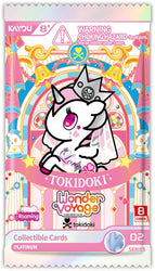 Kayou Tokidoki Wonder Voyage Collectible Trading Cards Roaming Edition Foil Pack Series 2 Booster Box