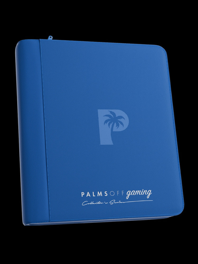 Collector's Series Top Loader Zip Binder - 4 Pocket - Blue