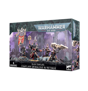 55-44 BLACK TEMPLARS: GRIMALDUS & RETINUE