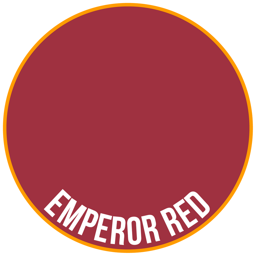 Two Thin Coats: Midtone: Emperor Red