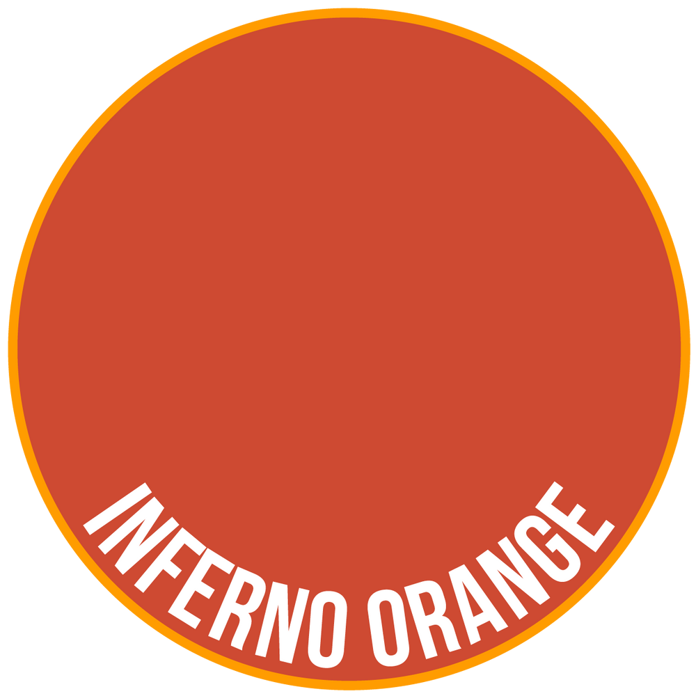 Two Thin Coats: Highlight: Inferno Orange