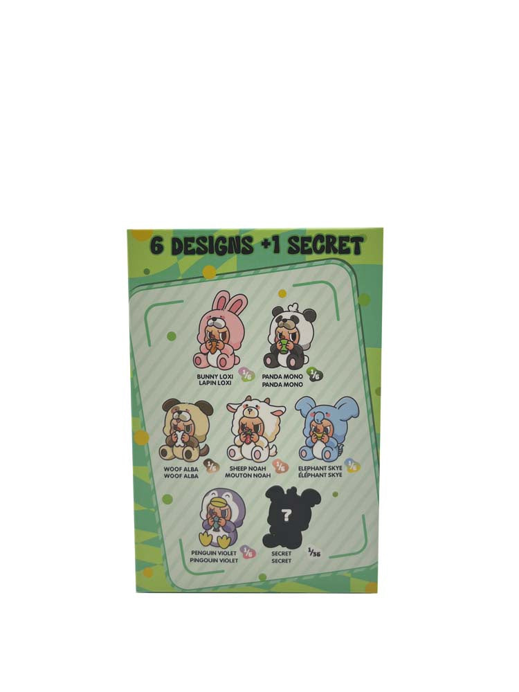 Rebel Bear Mystery Plush Collectible - Animal Series