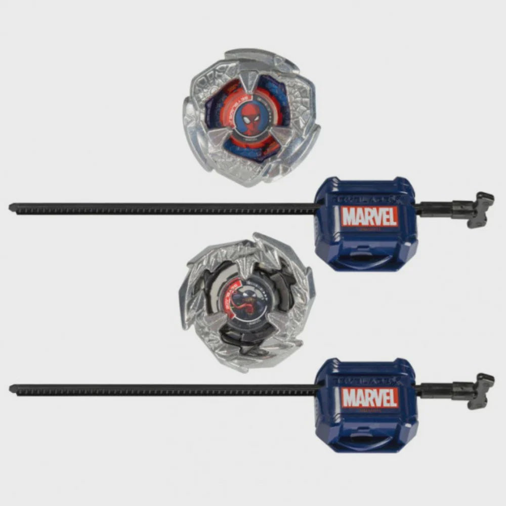 Beyblade X Marvel Spider-Man 3-60F vs Venom 3-80N Dual Pack Set