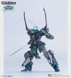 VLOCKer's DUELKNIGHTS No.007 Starter pack Black Knight Katana