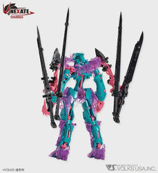 VLOCKer's NEXATE PRIME V-RAID Green/Clear Purple ver. Plastic Model Kit