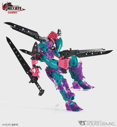 VLOCKer's NEXATE PRIME V-RAID Green/Clear Purple ver. Plastic Model Kit