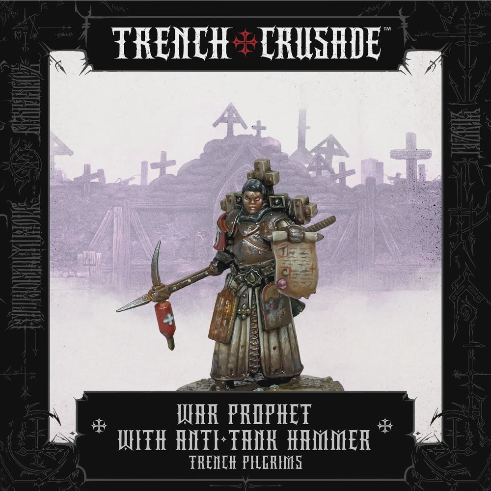 Trench Crusade: War Prophet with Anti-Tank Hammer