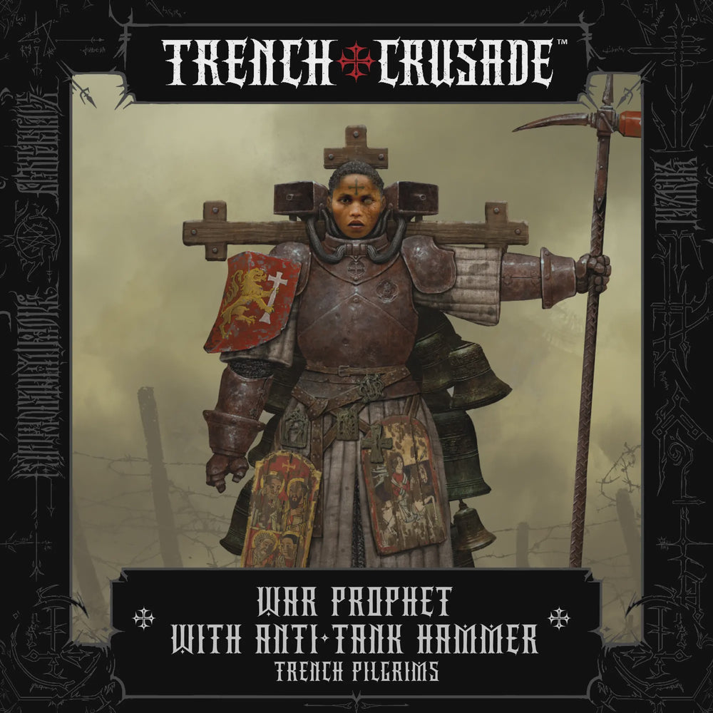 Trench Crusade: War Prophet with Anti-Tank Hammer