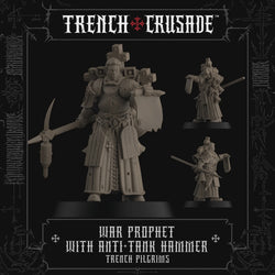 Trench Crusade: War Prophet with Anti-Tank Hammer