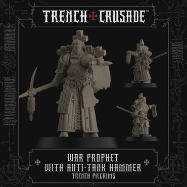 Trench Crusade: War Prophet with Anti-Tank Hammer