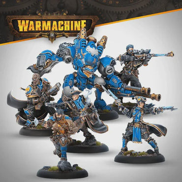 Warmachine: Cygnar Hellslingers Command Cadre