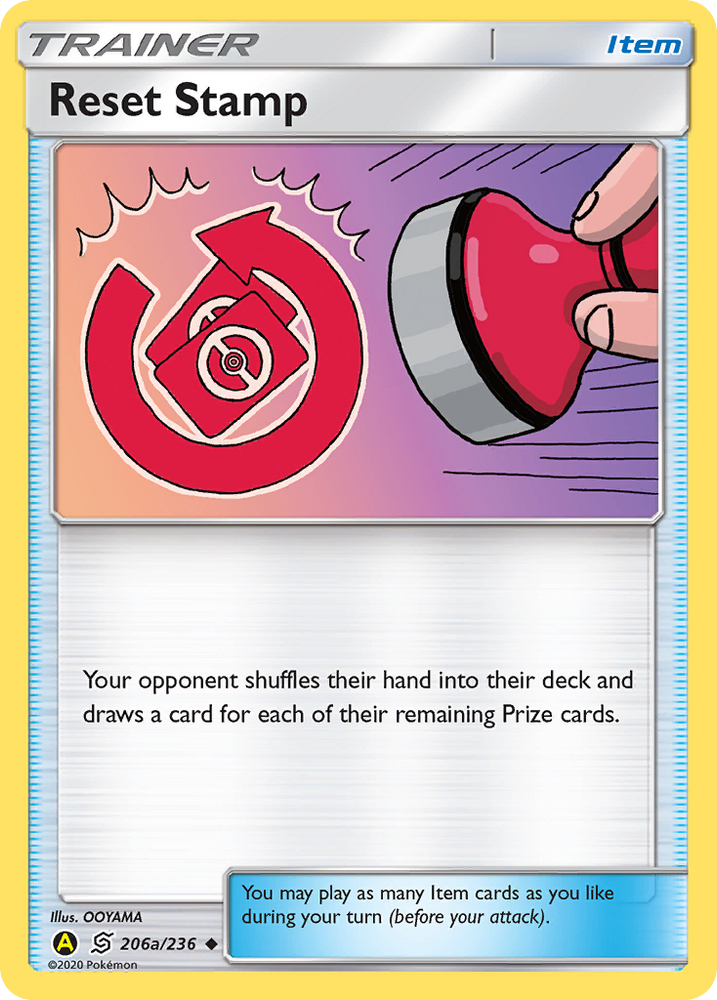 Reset Stamp (206a/236) [Alternate Art Promos]