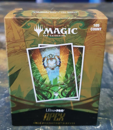 ULTRA PRO Magic: The Gathering - Aetherdrift 105ct Apex Deck Protector sleeves Serialized Card