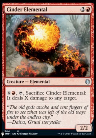 Cinder Elemental [The List]