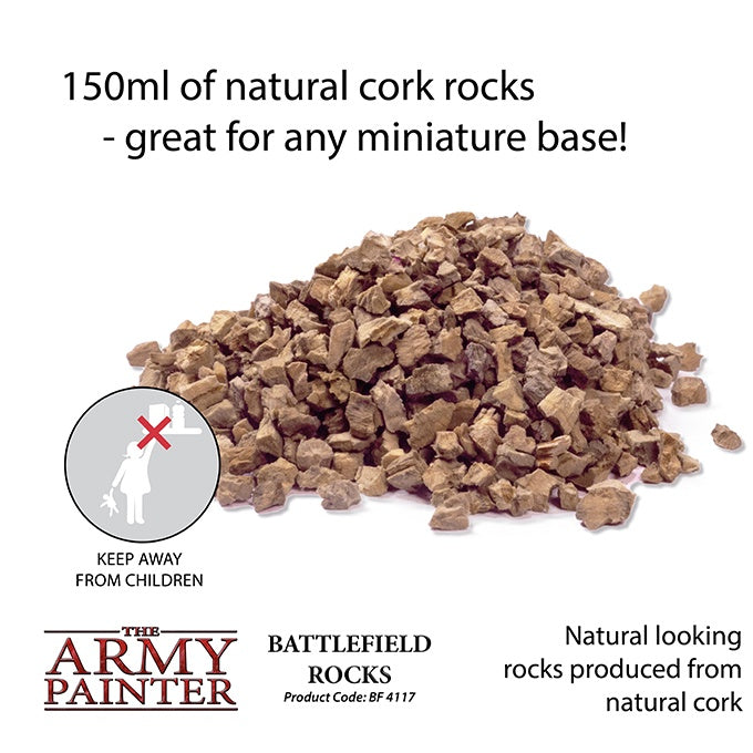 The Army Painter Basing: Battlefield Rocks