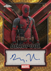 Topps Marvel Deadpool Chrome 2025 Value Box