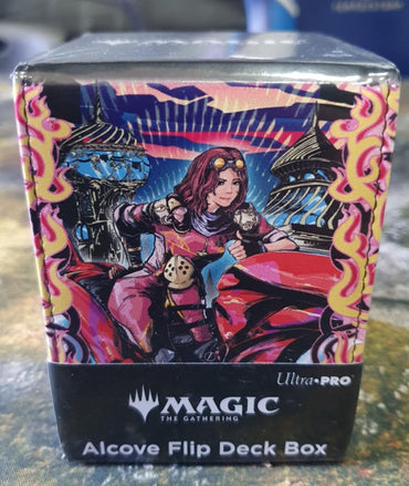 ULTRA PRO Magic: The Gathering - Aetherdrift - Alcove Flip Deck Box Variant Art