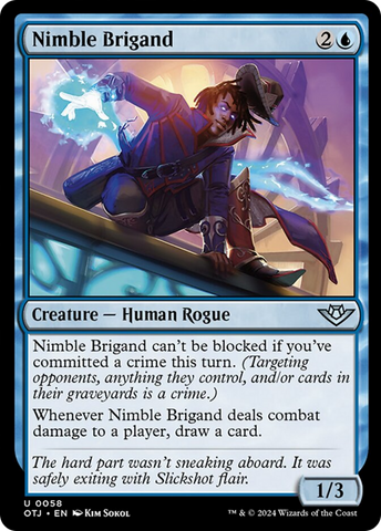 Nimble Brigand [Outlaws of Thunder Junction]