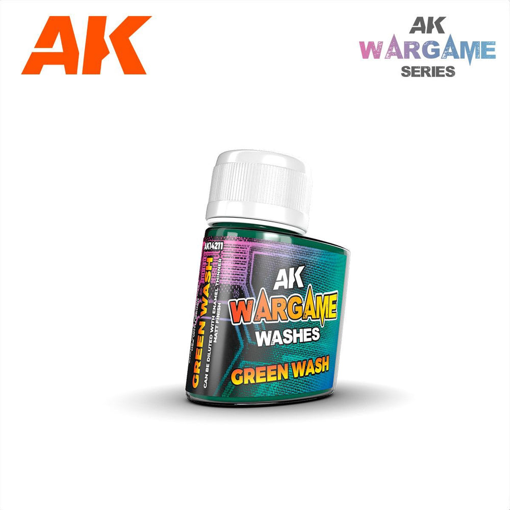 AK Interactive - Washes - Green Wash 35ml