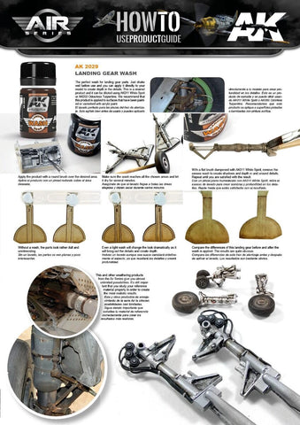 AK Interactive - Weathering Products - Landing Gear Wash 35ml