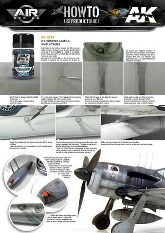 AK Interactive - Weathering Products - Kerosene Leaks and Stains 35ml