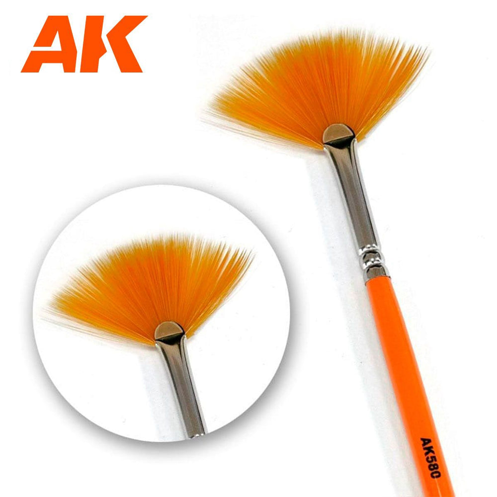 Ak Interactive - Brushes - Weathering Brush Fan Shape