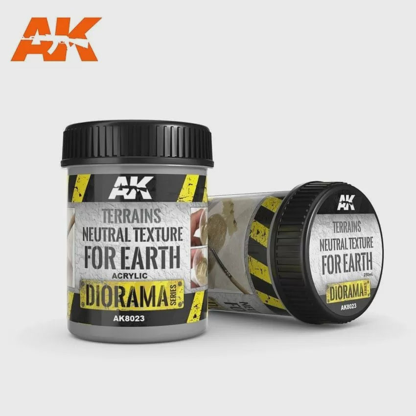 AK Interactive Dioramas - Terrains Neutral Texture 250ml